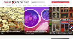 Desktop Screenshot of christandpopculture.com